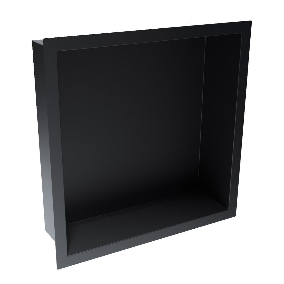 Fairford Inset Shower Niche 300 x 300 Matt Black