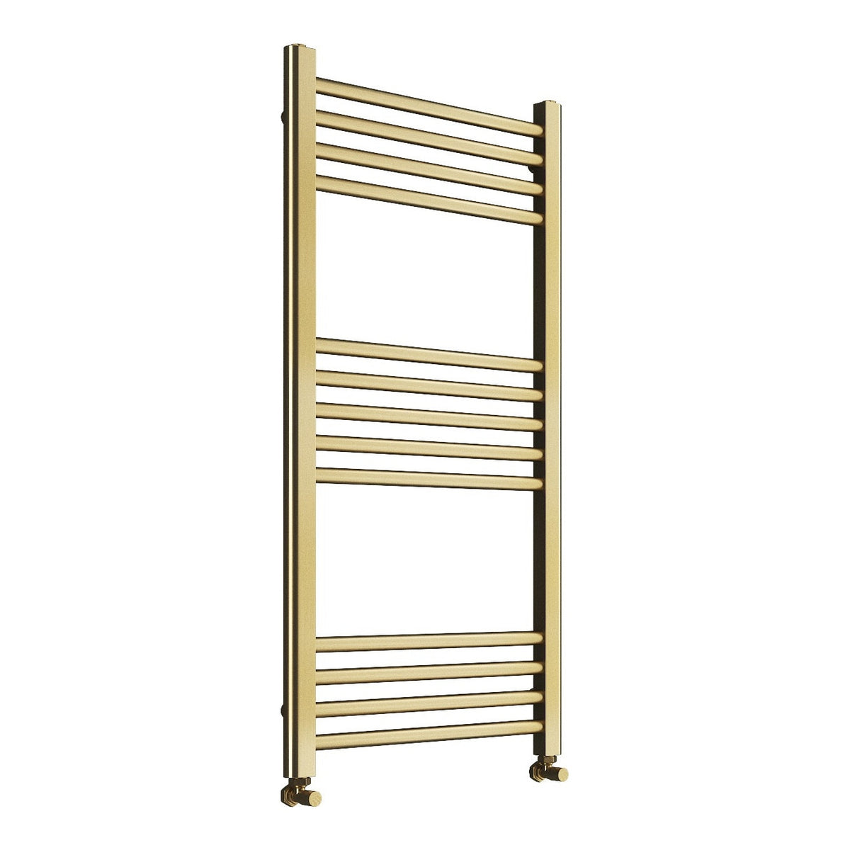 Fairford Metis 1000 x 400mm Brushed Brass Towel Rail
