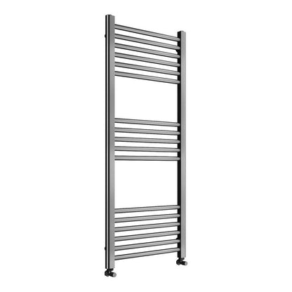 Fairford Metis 1200 x 400mm Gunmetal Towel Rail