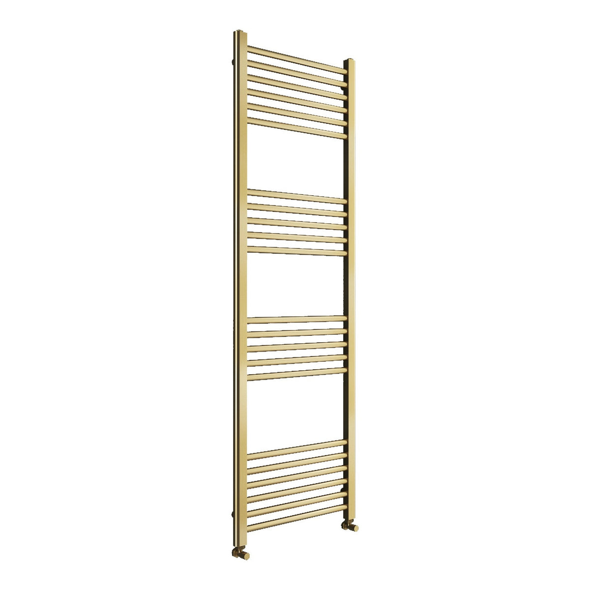 Fairford Metis 1600 x 500mm Brushed Brass Towel Rail