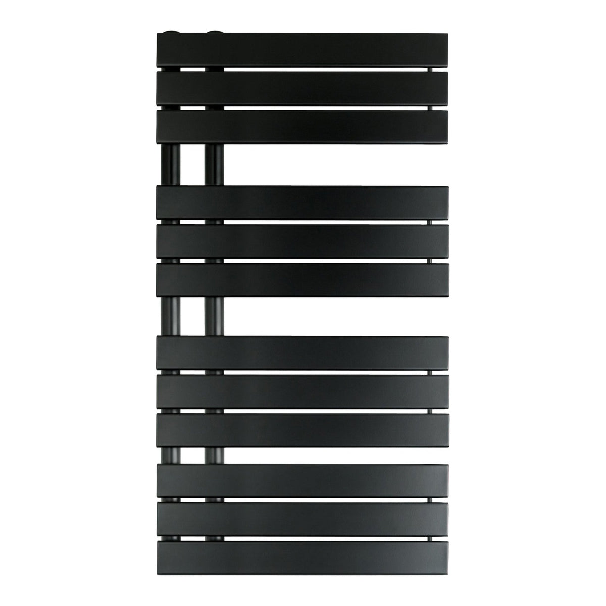 Fairford Peak 1080 x 550mm Matt Black Towel Rail
