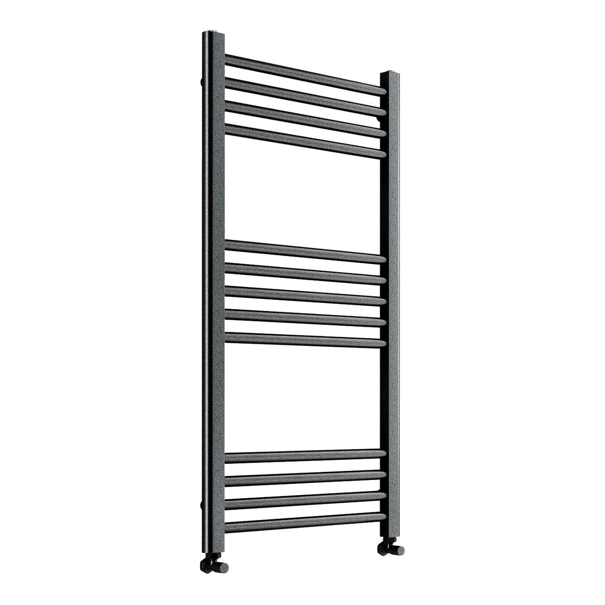 Fairford Metis 1000 x 600mm Matt Black Towel Rail