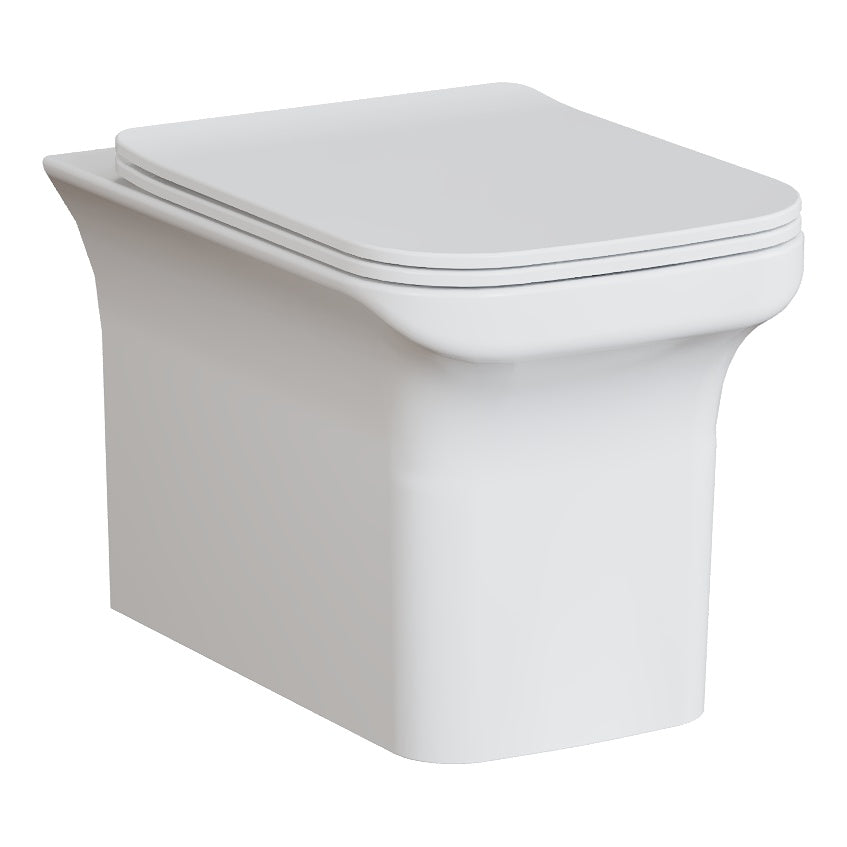 Fairford Grove Pure Wall Hung Toilet with Soft Close Seat