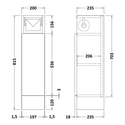FFL1486__Line Drawings__ffl1486_furniture_v1_ld