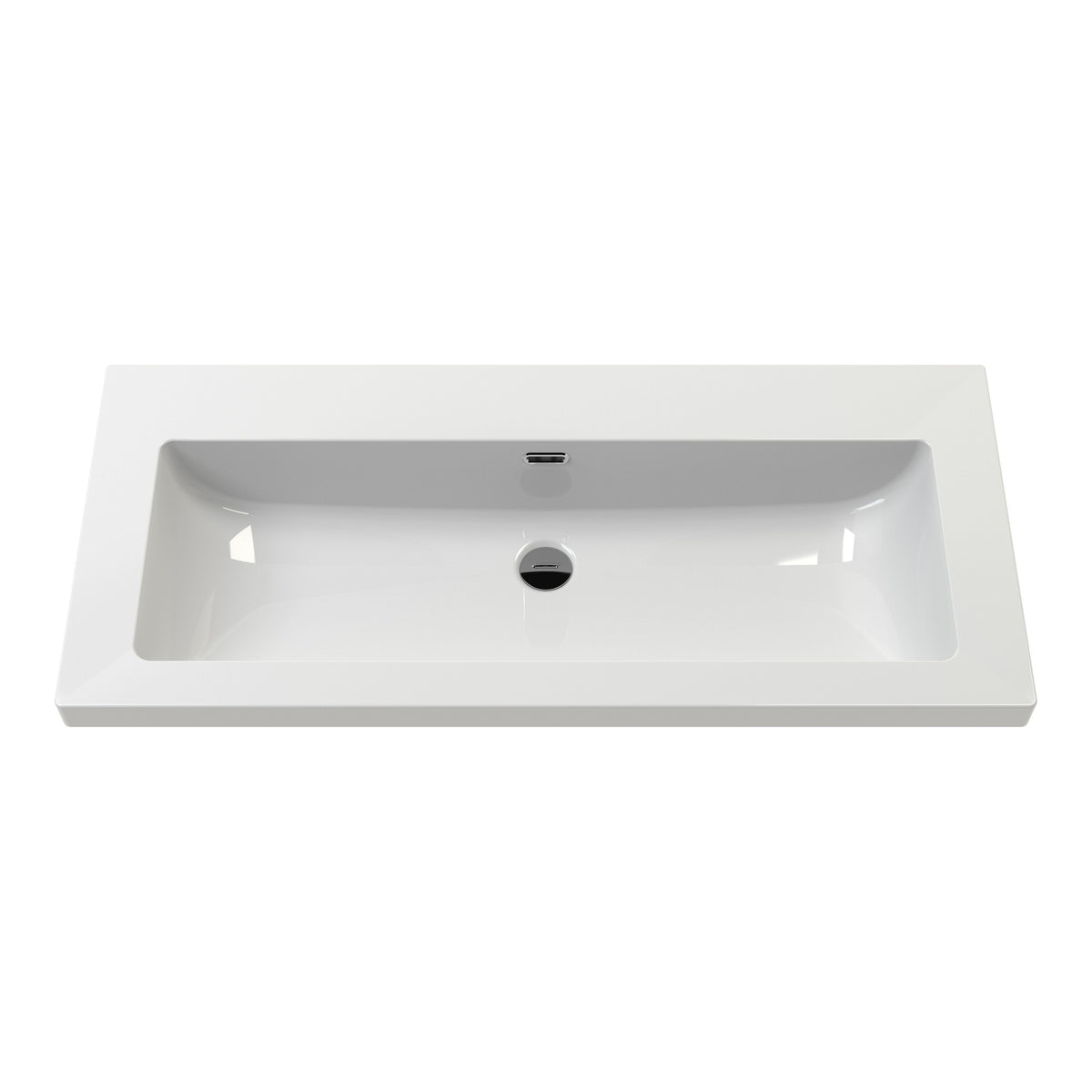 Fairford Juliette Indigo Blue 800mm 1 Drawer Floorstanding Vanity Unit with 0 Tap Hole Basin