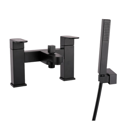 Rivato Sesia Black Bath Shower Mixer