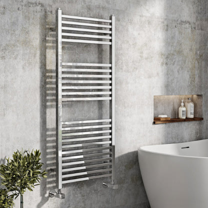 Fairford Simona Designer Towel Rail - 1600mm X 500mm - Chrome