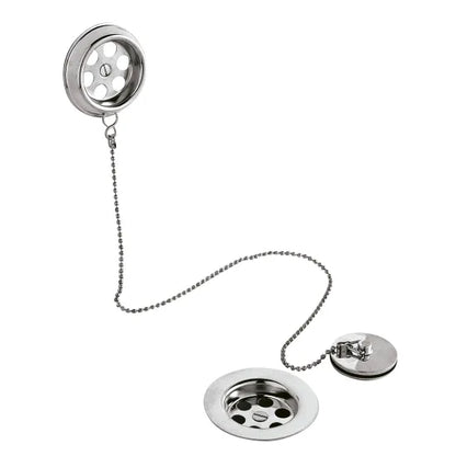 Fairford Standard Bath Waste, Brass Plug