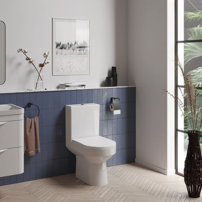 Fairford Gravo Close Coupled Toilet with Soft Close Seat