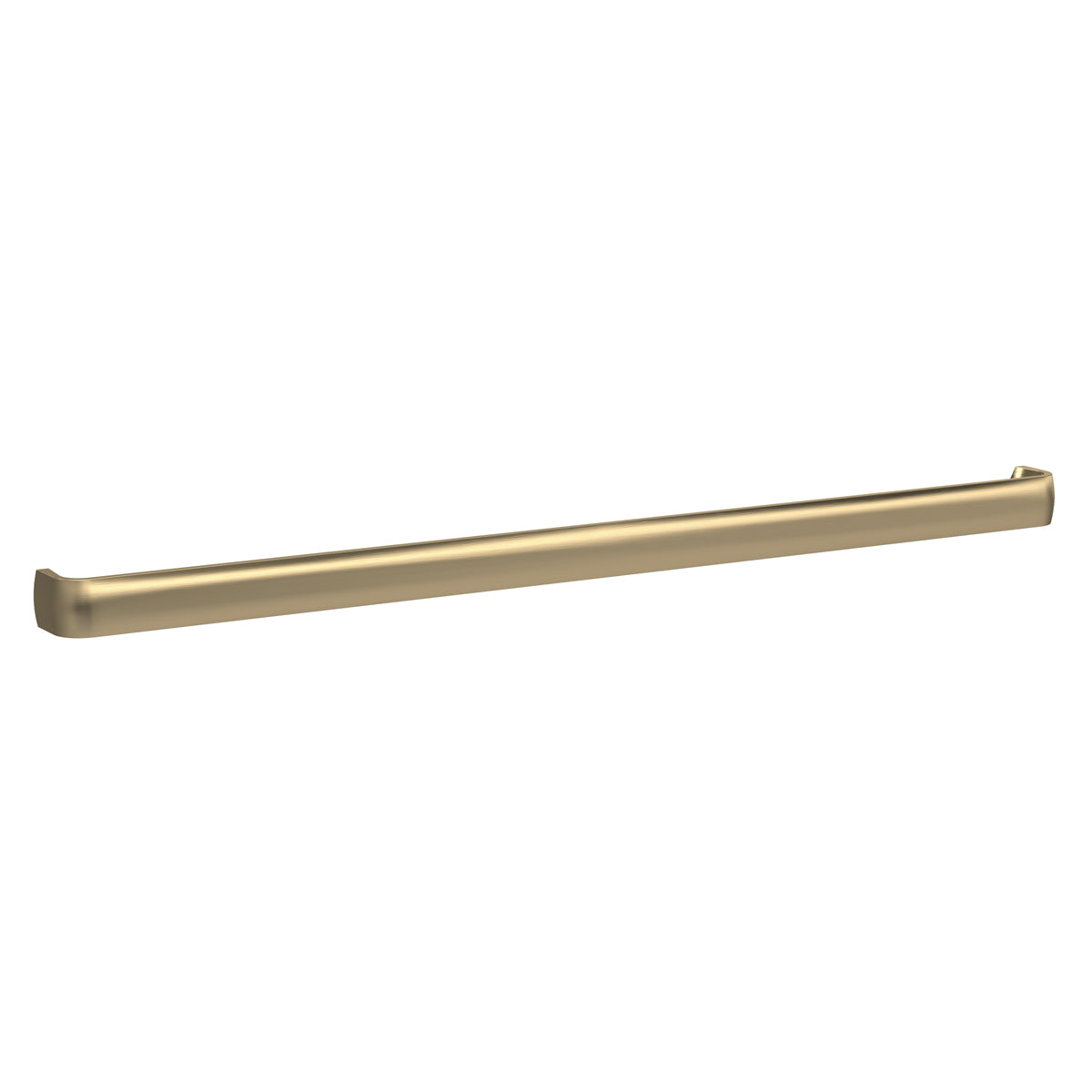 Fairford Brushed Brass Slimline D Handle