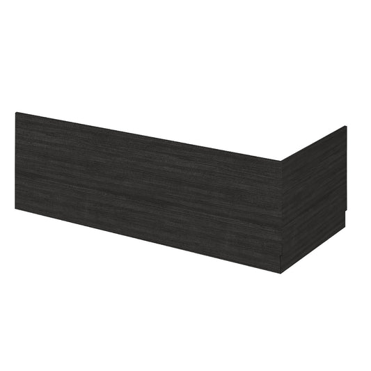 Fairford Hacienda Black 1700mm Bath Panel with Plinth