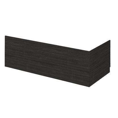 Fairford Hacienda Black 1800mm Bath Panel with Plinth