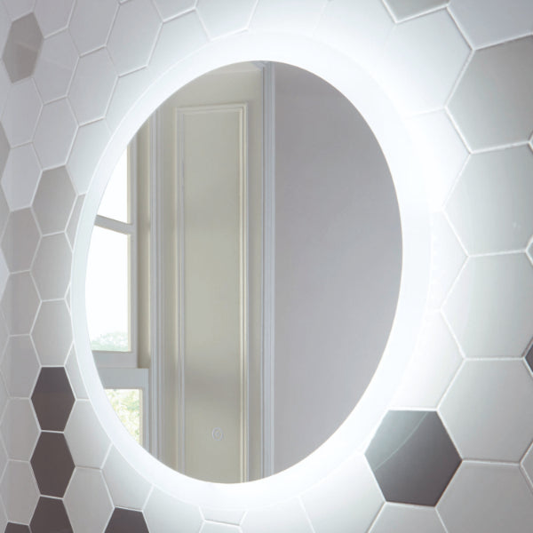 Fairford Lunar Led Mirror - 600mm Wide