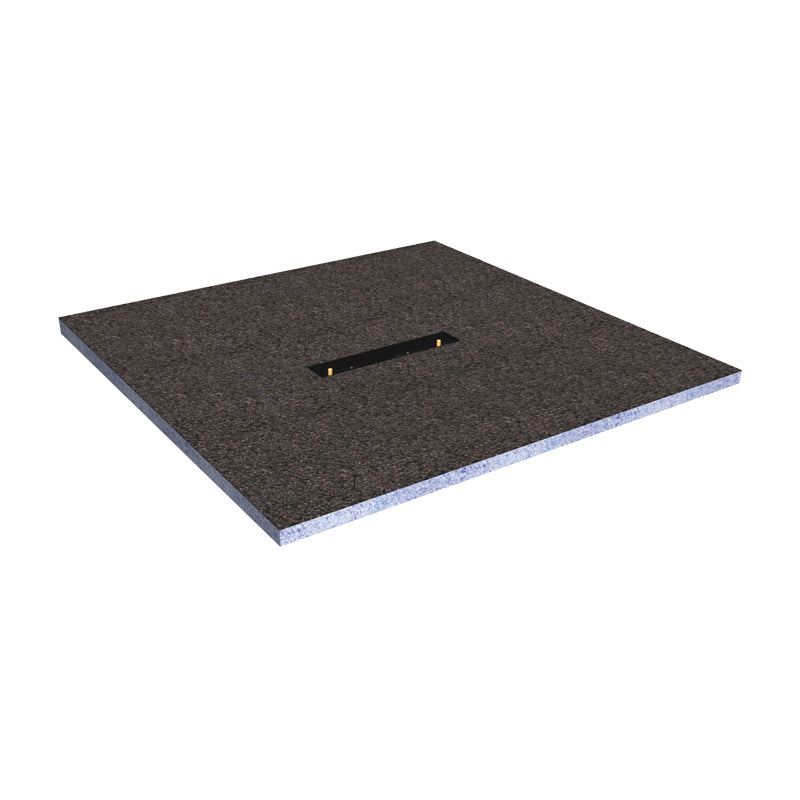 Hydraset Square Trays with 300mm Centre Drain  1200 x 1200mm