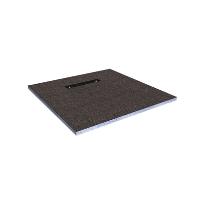 Hydraset Square Trays with 300mm End Drain 1000 x 1000mm
