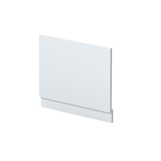 Fairford Satin White 700mm Bath End Panel with Plinth