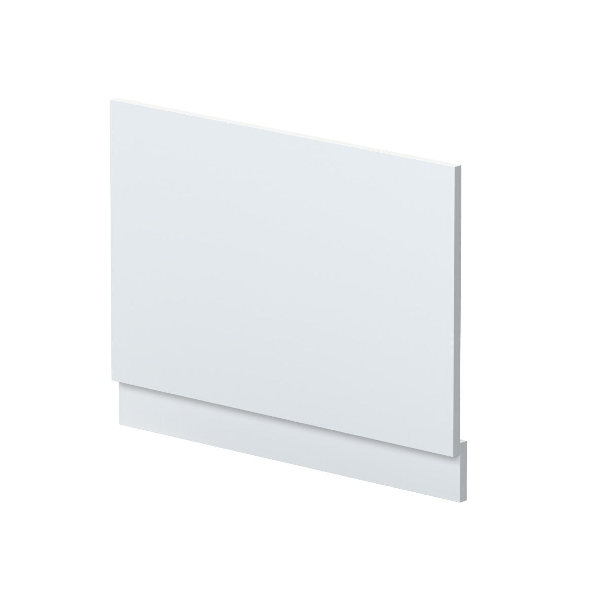 Fairford Satin White 750mm Bath End Panel with Plinth