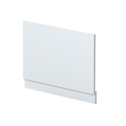 Fairford Satin White 750mm Bath End Panel with Plinth