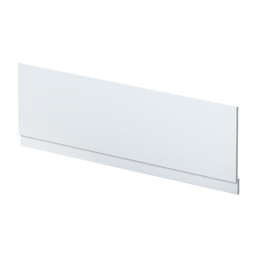 Fairford Satin White 1800mm Bath Panel with Plinth