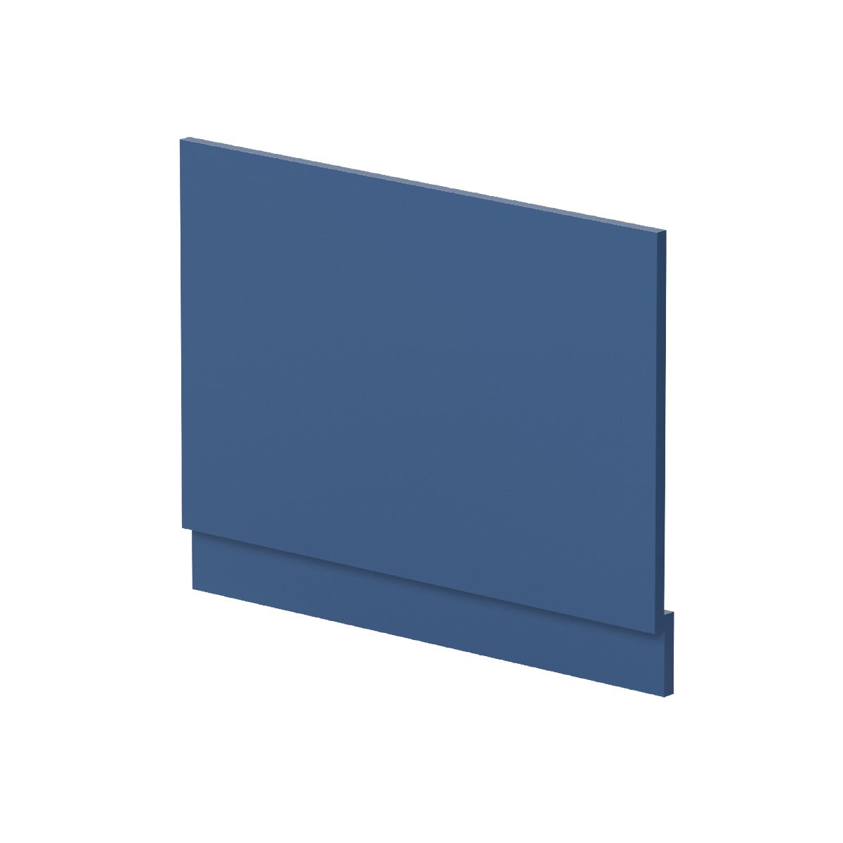Fairford Satin Blue 750mm Bath End Panel with Plinth