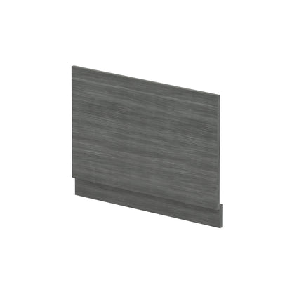 Fairford Anthracite Woodgrain 800mm Bath End Panel with Plinth