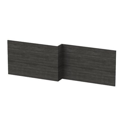 Fairford Hacienda Black 1700mm L Shaped Bath Panel