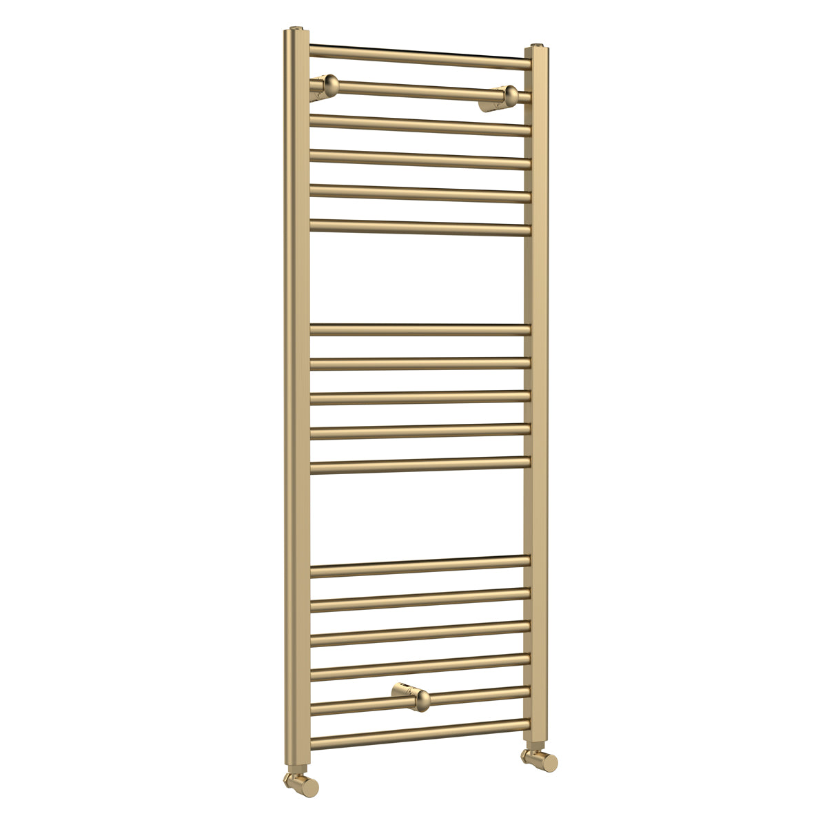 Fairford Brushed Brass 1200 x 500mm Towel Rail