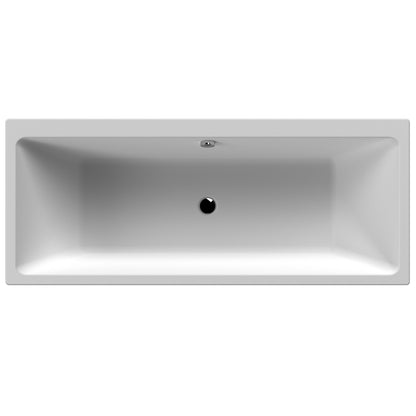 Fairford Una Thin Edge 1700 x 700mm Double Ended Straight Bath