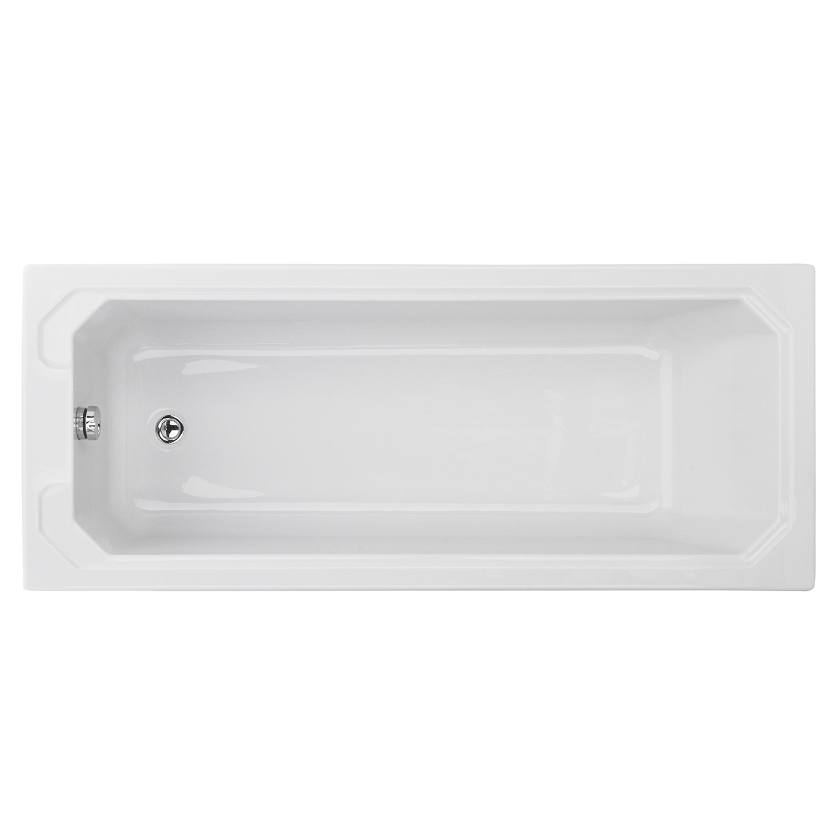 Fairford Hexam Single Ended Traditional Straight Bath-1700 x 750mm