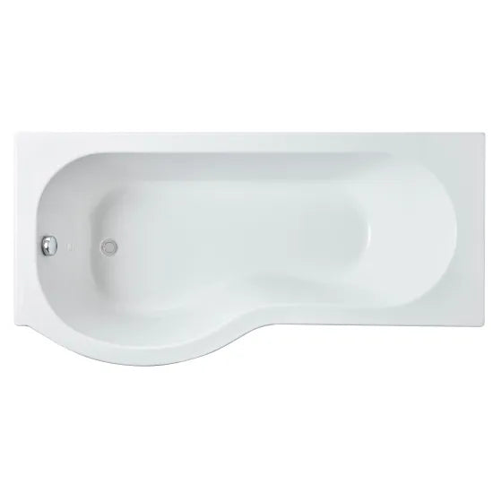Fairford 1700 x 850mm Left Hand P Shaped Shower Bath
