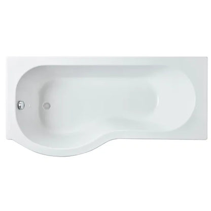 Fairford 1700 x 850mm Left Hand P Shaped Shower Bath