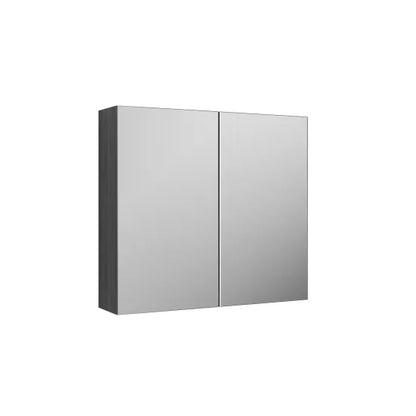 Fairford Union 800mm Anthracite Double Door Mirror Cabinet