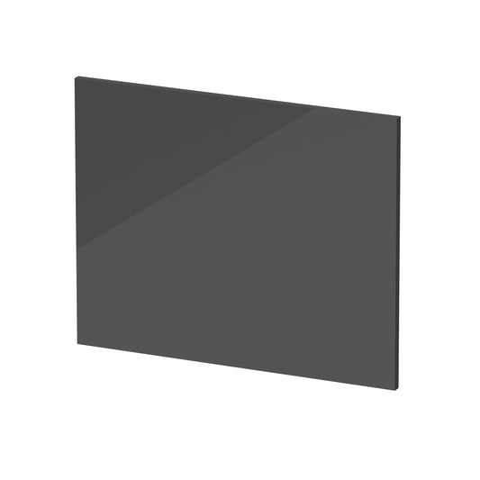Fairford MDF Grey Gloss 700mm L Shape End Panel