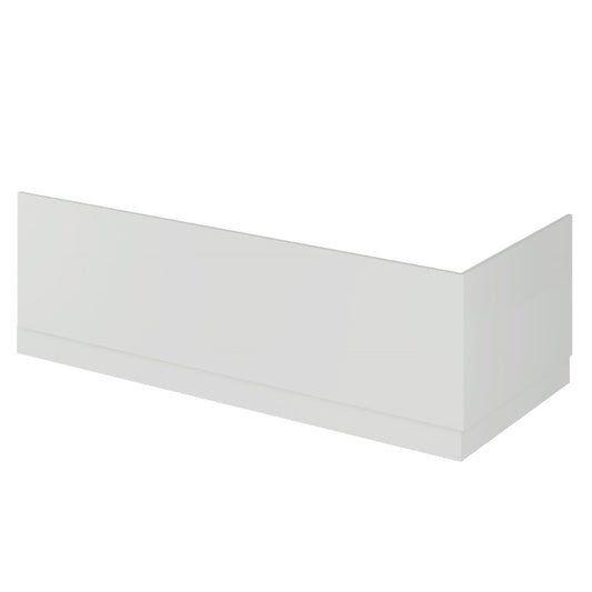 Fairford Light Gloss Grey 800mm Bath End Panel with Plinth