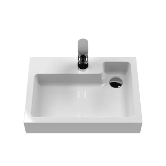 Fairford White 500mm 2 in 1 WC Unit and Basin Set