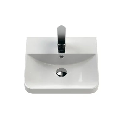 Fairford Crayo 400mm Soft Black Floor Standing Vanity Unit