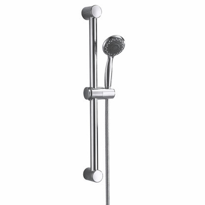 Fairford Round Riser Rail Kit - Chrome
