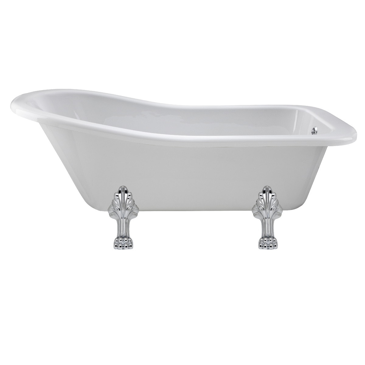 Fairford Portchester 1700mm Freestanding Baths - Various Feet Options-Pride Feet