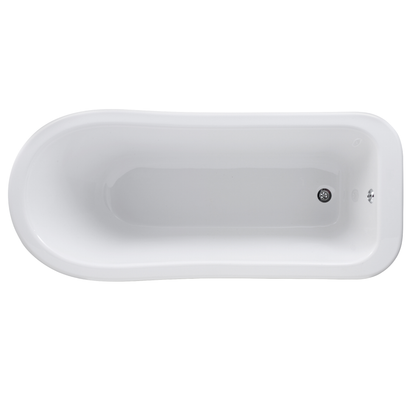 Fairford Portchester 1500mm Freestanding Baths - Various Feet Options-Deacon Feet
