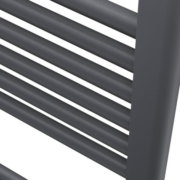 Fairford Strive Towel Radiator - 800mm X 500mm - Black