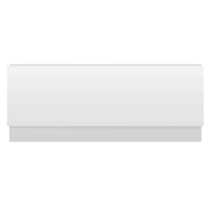 Fairford White Straight Side Panel with Plinth, 1700mm